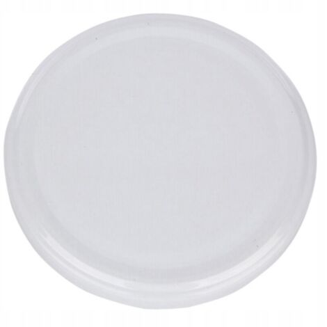 Tapón metálico blanco, diámetro 89 mm, para tarro de 1700 ml, 1 ud.
