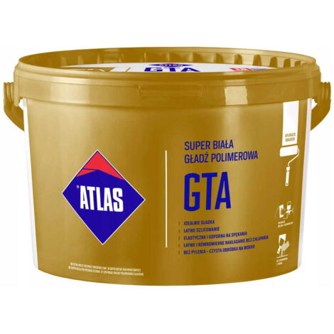 Yeso polimérico Atlas GTA 18 kg superblanco