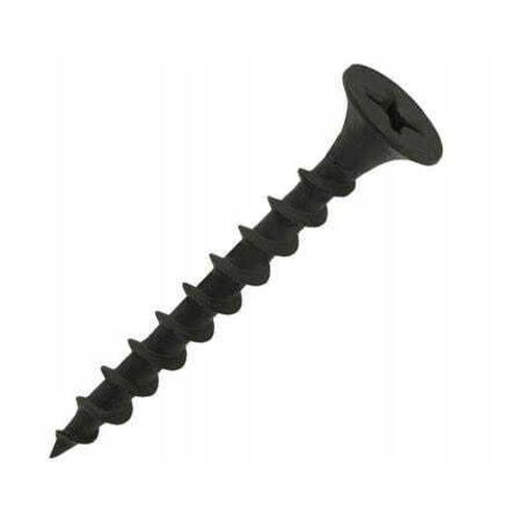 Tornillo para fijación de placas de yeso a soportes de acero 3,5x35mm 100uds