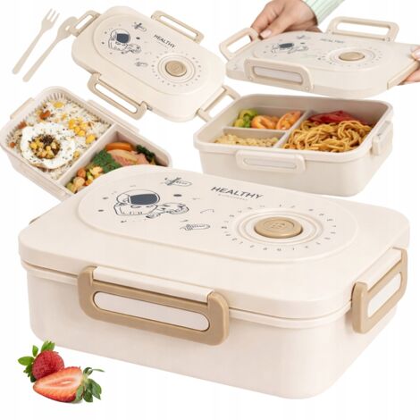 CONTENEDOR DESAYUNO 1,5L HXD6603 BEIGE (48) GABB (1/5)