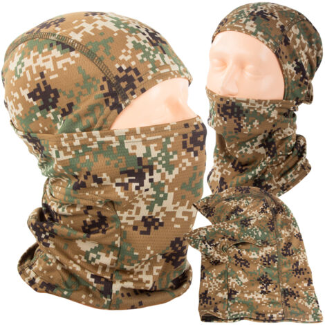 Balaclava camuflaje marr贸n (500)