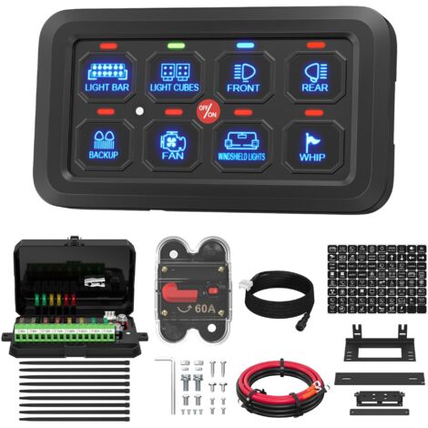 Panel universal de control para receptores el茅ctricos x8 (1/5)