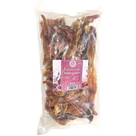 Paladar de res 500 g  masticable para perros I fuente de colágeno  apoyo articular I Paul & Paulina