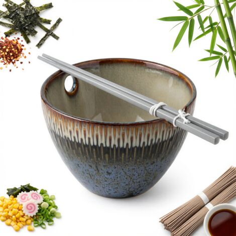 CUENCO PLATO HONDO PARA SOPA DE FIDEOS RAMEN 700 ml CUENCO PARA CENA 16 cm (1/5)