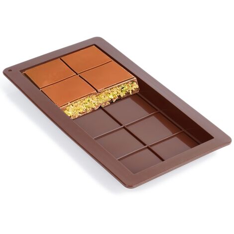 Molde de silicona para bombones de chocolate de Dubái, resistente a 230 °C. (1/5)