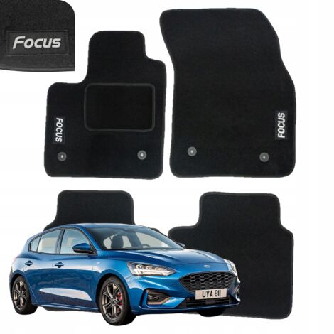 Alfombrillas de terciopelo para Ford Focus MK4 de 2018, alfombrillas para coche con relieve B