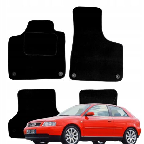 Alfombrillas de terciopelo Audi A3/S3 8P para coches 2003-2013 B