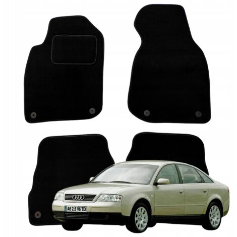 Alfombrillas de terciopelo para Audi A6 C5 (modelos 1997-2004, B) (1/5)