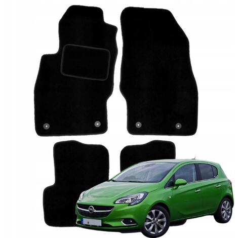 Alfombrillas de terciopelo para Opel Corsa E 2014-2019 (B)