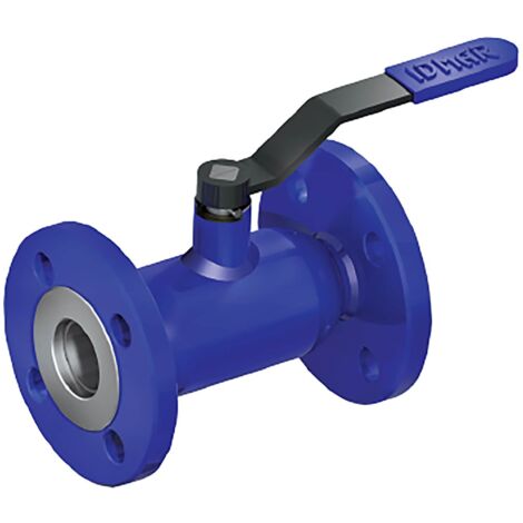 Válvula de bola con brida IDMAR con diámetro interno reducido para agua DN80 WKN2a 4,0 MPa (1/3)