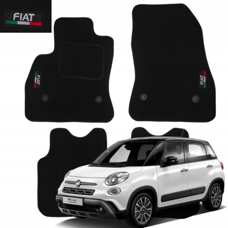 Alfombrillas de terciopelo para Fiat 500L de 2012, limpiaparabrisas HAFT B