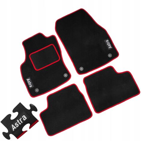 Alfombrillas de terciopelo para Opel Astra H 2004-2014 ¡PREMIUM