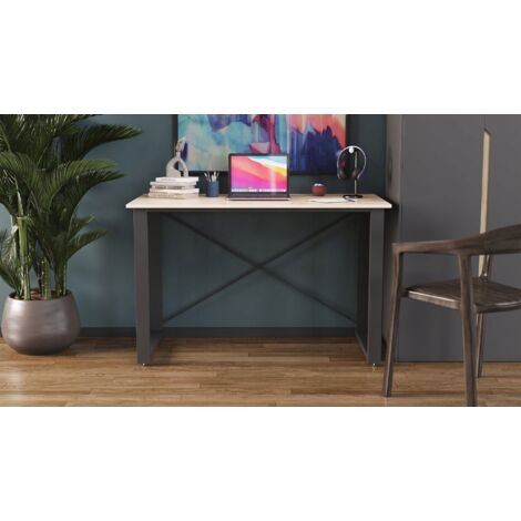 Mesa de escritorio Drive 75x120x60 negra/artesanal TM SMART REGALY (1/5)