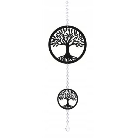Colgante Árbol de la Vida, Guirnalda, Decoración Calada, Colores (1/5)