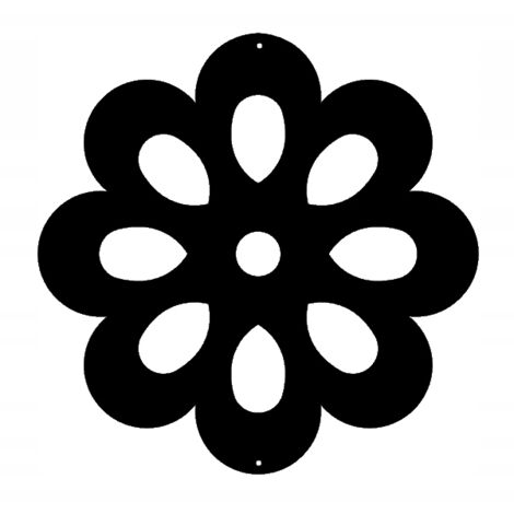 Colgante de flor K1, decoración primaveral calada (1/5)