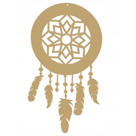 Colgante decorativo atrapasueños, color beige, 4 £ (1/5)