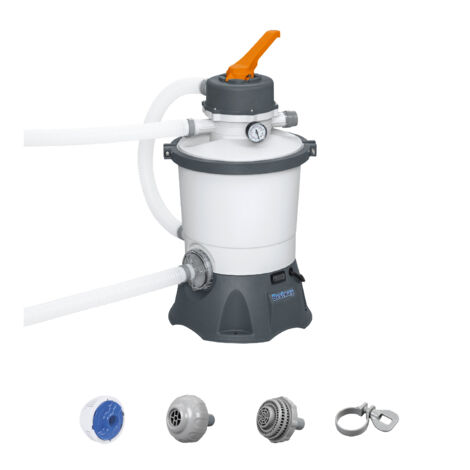 Bomba de filtro de arena para piscinas BESTWAY 3028 l/h (1/5)