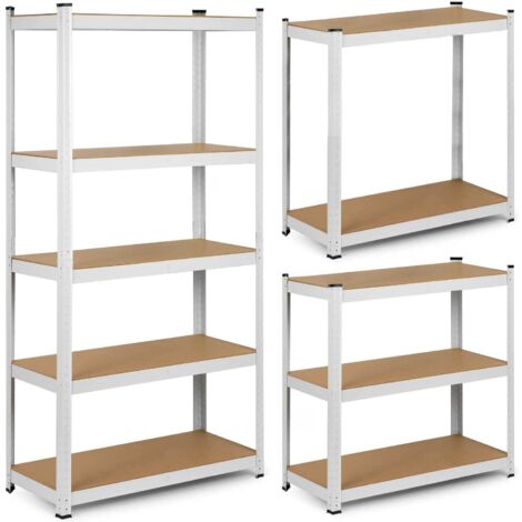 Estantería de almacén metálica 180 x 90 x 40 Humberg 4847 (1/5)