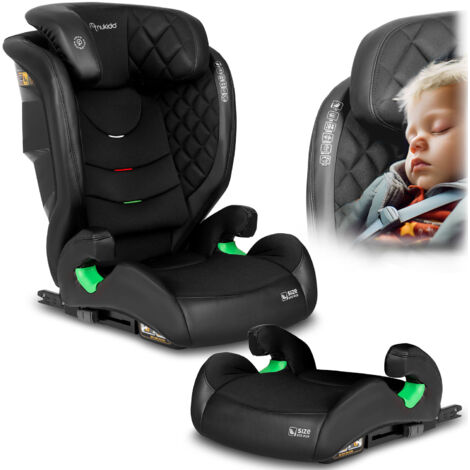 Silla de coche Nukido Louis negra 15-36 kg ISOFIX