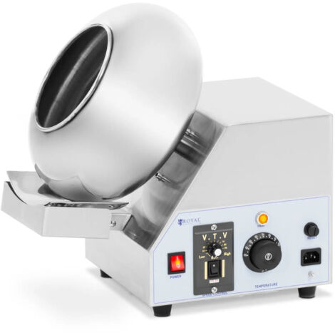 Máquina de recubrimiento para frutos secos y almendras de hasta 2 kg, 600 W