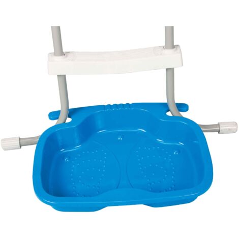 Limpiapiés para piscina antideslizante 56x46x9 cm