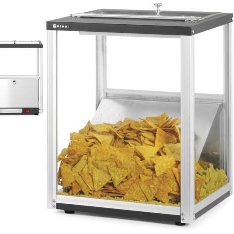 Vitrina calefactada para nachos y frutos secos 30 l 300 W - Hendi 282779