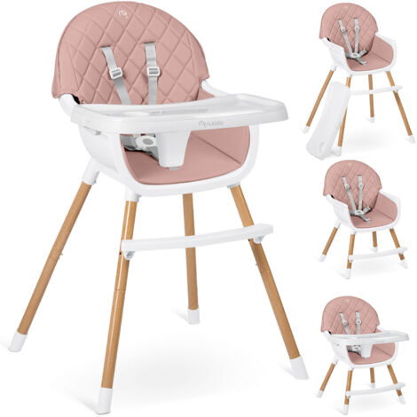 Nukido Silla de alimentación Lilo, rosa (1/5)