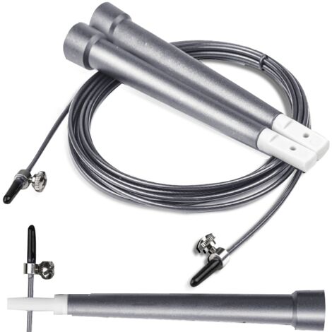 Cuerda para saltar Neo-Sport NS-955, color gris. (1/5)