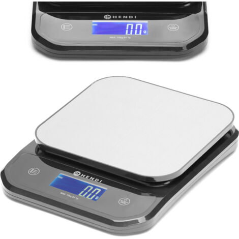 Báscula de cocina electrónica 10.000 g / 1 g - Hendi 580028 (1/4)