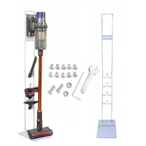 COLGADOR DE SOPORTE BLANCO PARA ASPIRADORA DYSON DC V7 V8 V10 V11 V12 V15 (1/5)
