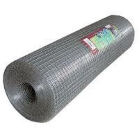 Malla galvanizada soldada 0,5x5 m 12,7 mm Lustan (1/2)