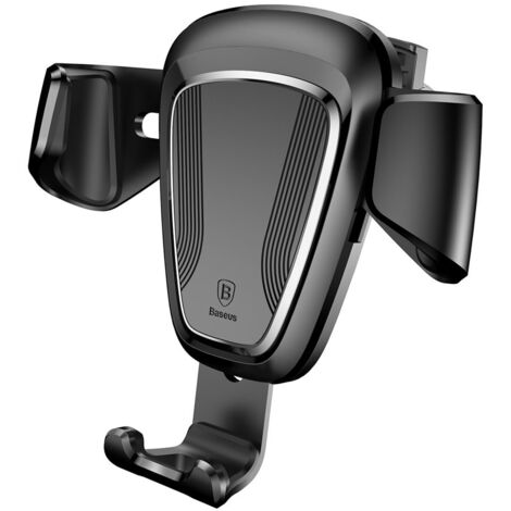 Soporte de gravedad para ventilación de coche de 4 a 6 pulgadas, negro (1/5)