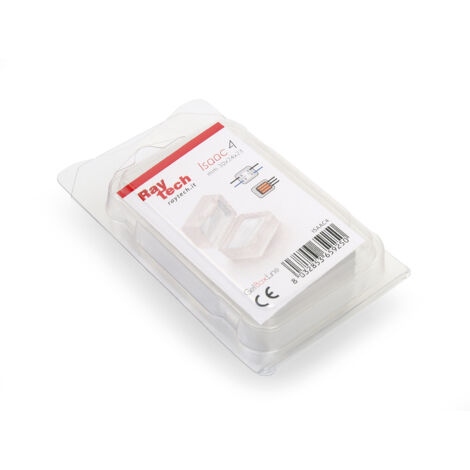 Caja Estanca de conexiones 30x24x23 Isaac4 Raytech (blister 4unidades) (1/2)