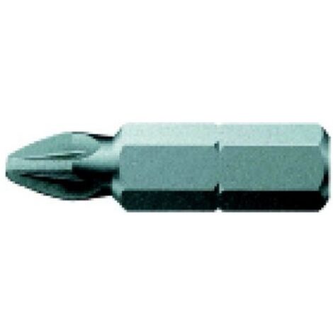 Conector semi-duro, para Tornillo Phillips 1/4'' PZ, dimensiones : PZ 2, Largo total 25 mm