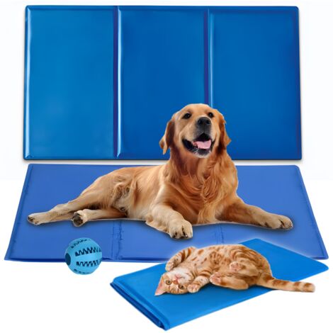 Alfombrilla refrigerante grande para perros, gatos, conejos y asientos de coche XXL 90x120 cm PetJet (1/5)
