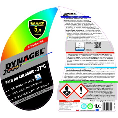 REFRIGERANTE AUTOLAND 1L DYNAGEL 2000+ (12) (1/2)