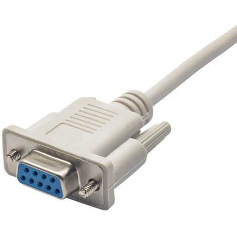 Cable RS-232 Akyga AK-CO-04 hembra/hembra de 2 m (1/4)