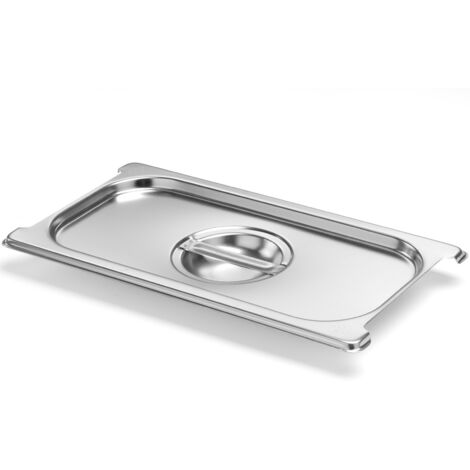 Tapa para contenedor GN 1/2 con recorte para asas 325x265mm Hendi 817834