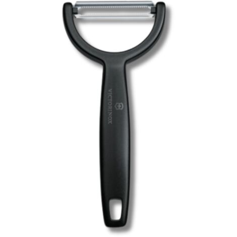Peladora horizontal YPSO con cuchilla dentada, longitud 145 mm - negra (1/2)