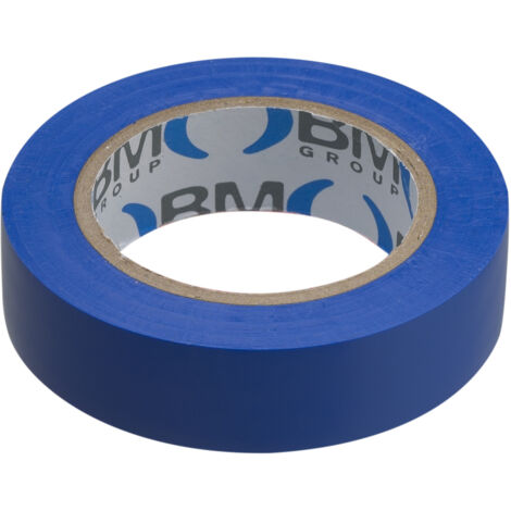 Cinta aislante eléctrica de 10 m x 15 mm, color azul - BE ESB1510BL (1/3)