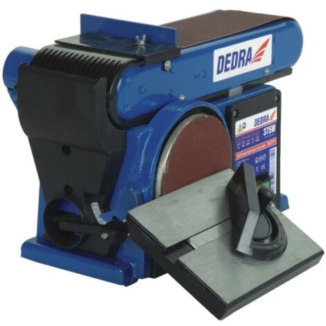 Lijadora de disco y banda de 375 W - DED7718 (1/2)
