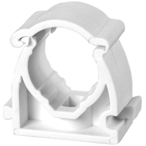 Soporte cerrado para tuberías de instalación eléctrica de 16 mm, 10 unidades - VT-212-1610