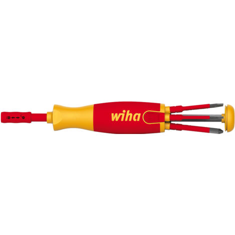 Wiha Destornillador con cargador LiftUp electric Pozidriv, PlusMinus/Pozidriv, ranurado con 6 slimBits (41234)