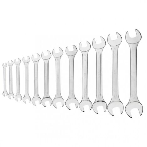 Llaves fijas dobles de 6-32 mm, juego de 12 (1/5)