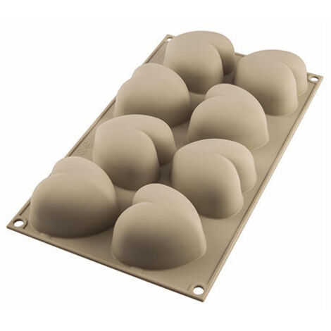 Molde de silicona para cuoricino individual con forma de corazón Silikomart (1/3)