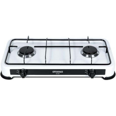 Cocina de gas Promis KG200 blanca (1/2)