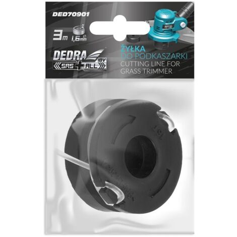 Bobina de hilo de nailon de 1,6 mm para desbrozadora (1/5)
