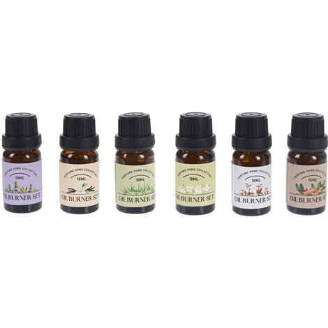 Juego de aceites esenciales para difusor humidificador de 10 ml (6 unidades) (1/3)
