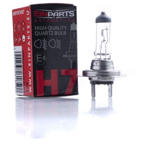 Bombilla halógena EinParts H7 24 V 3000 K amarilla 70 W PX26d, 1 unidad (1/3)