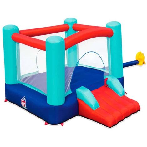 Cama elástica hinchable Spring n' Slide con tobogán 53310 (1/4)